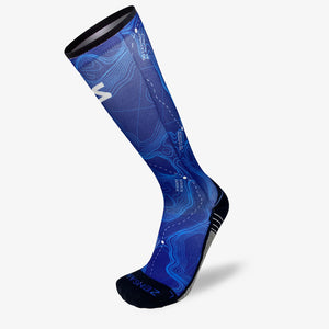 Topo Trail Compression Socks (Knee-High)Socks - Zensah