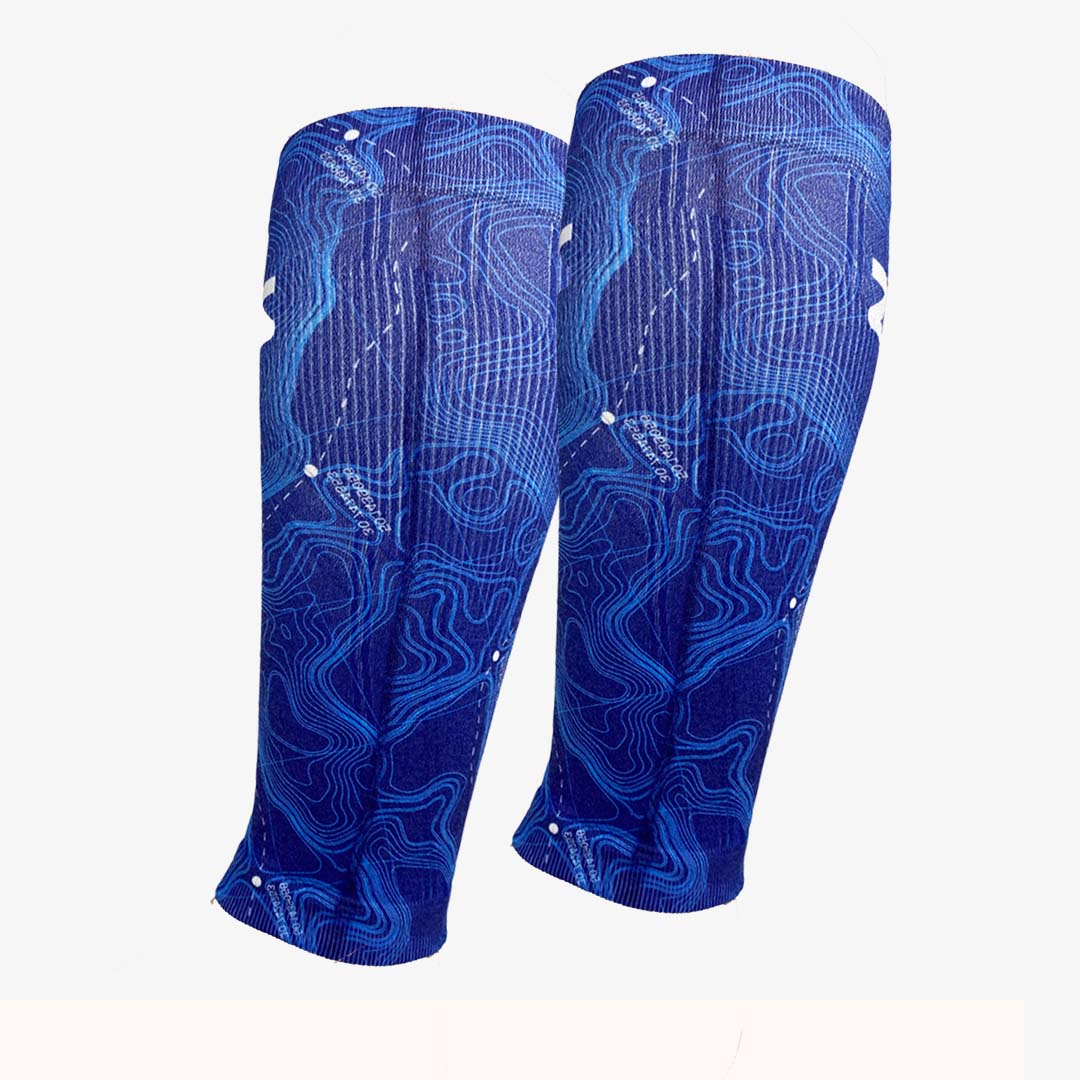 Topo Trail Compression Leg SleevesLeg Sleeves - Zensah