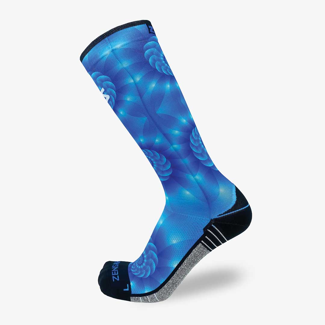 Fibonacci Spiral Compression Socks (Knee-High)Socks - Zensah