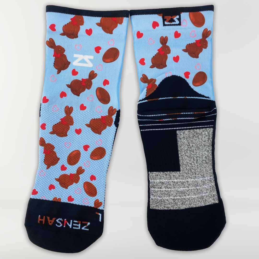 Chocolate Bunnies Socks (Mini-Crew)Socks - Zensah